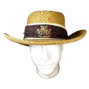 Kangol Design Pine Needles Straw Hat One Size